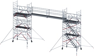 Altrex - RS TOWER 5 - Accessoires Loopbrug Toebeh./onderdelen v ladder/steiger loopbrug enkel 2 leun 4m