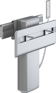 Pressalit Care - PLUS Wastafelelement v constructiewand pres elektr verst muurfraim