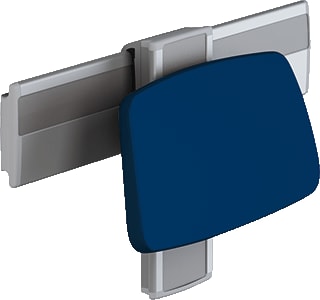 Pressalit Care - PLUS Rugleuning pres rugst+inb res dbl
