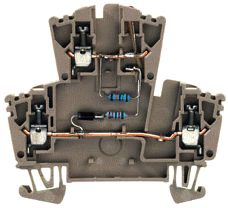 Weidmüller - Componentenrijgklem WDK2.5LD1D2R115VAC