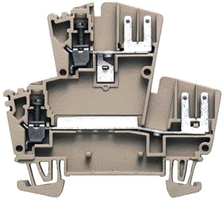 Weidmüller - Verbindingsrijgklem WDK 2.5 F