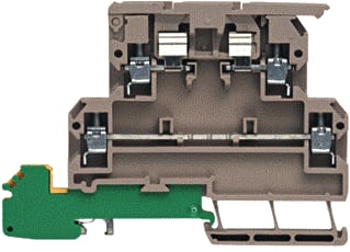 Weidmüller - Zekeringsrijgklem Kdks 1/Pe/35 Db