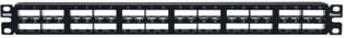Panduit - Inbouwplaat drukknop/signaallamp patchpan 48p cp48hdbl