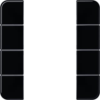 Jung - Bed.element / centr.pl. schakelmat. bedelem knx afd cmp 4v zw