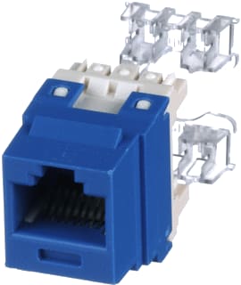 Panduit - Modulaire connector nk cat6 pd jack mod blauw