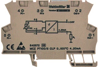 Weidmüller - Temperatuurmeetomvormer 8483680000
