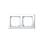 Schneider Electric Merten - M-Smart Afdekraam schakelmateriaal Semt Afdkrm 2-Vdg Polar-Wt