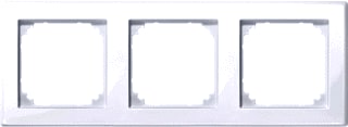 Schneider Electric Merten - M-Smart Afdekraam schakelmateriaal Semt Afdkrm 3V Act.Wt