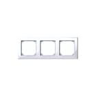 Schneider Electric Merten - M-Smart Afdekraam schakelmateriaal Semt Afdkrm 3-Vdg Polar-Wt