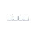 Schneider Electric Merten - M-Smart Afdekraam schakelmateriaal Semt Afdkrm 4-Vdg Polar-Wt