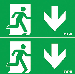 Eaton Blessing - NexiTech Pictogram noodverlichting Nexit Plexkit Led Iso C+C