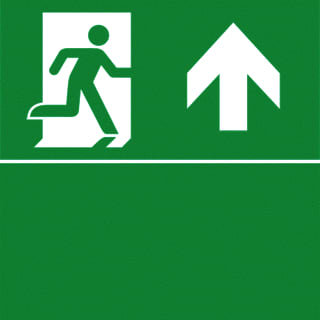 Eaton Blessing - NexiTech Pictogram noodverlichting Nexit Plexkit Led Iso E+Z