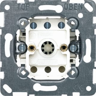 Schneider Electric Merten - Systeem M Drie-standenschakelaar Semt 3-Stand Schakelaar Basis
