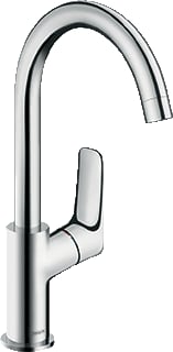 Hansgrohe - Logis Wastafelmengkraan (opbouw) Wastmkr 210 +W C