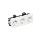 Rehau by OBO - SIGNA Wandcontactdoos (WCD schakelmat.) Wcd 3V Afdkrm Wt