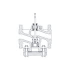 TA - Tweewegregelafsluiter 2Wregelaf Gg Dn32 12,5 14Mm