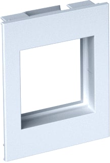 OBO - SIGNA Afdekraam schakelmateriaal Afdkrm 1V Mod 45 Wt