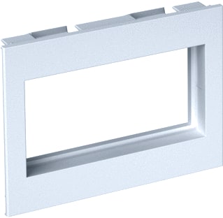 OBO - SIGNA Afdekraam schakelmateriaal Afdkrm 2V Mod 45 Wt