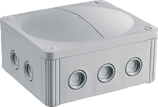 Wiska - COMBI Opbouwdoos wand/plafond Kabelds 1210 Leeg