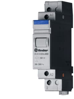 Finder - 20 Bistabiel relais Impulsrel 1M 16A 12V