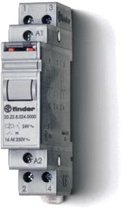 Finder - 20 Bistabiel relais Impulsrel 2M 16A 12V