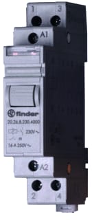 Finder - 20 Bistabiel relais impulsrel 2m 16a 24v