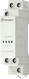 Finder - 13 Bistabiel relais Impulsrel 13.11 12A1W230V