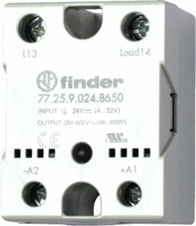 Finder - 77 Solid-staterelais ssr 25a/ 230vac 24vdc