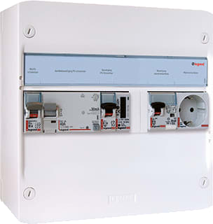 Legrand - PV-verdeler Groepenkast, geassembleerd hs als-b kwh