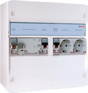 Legrand - PV-verdeler Groepenkast, geassembleerd pv-verd hs als 2aut 2wcd