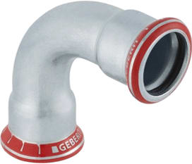 Mapress - Fitting met 2 aansluitingen c-st. bocht 90 gr 66.7 mm