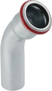 Mapress - Fitting met 2 aansluitingen c-st. bocht 45 gr 66.7 mm