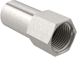 Geberit - Mapress RVS Fitting met 2 aansluitingen Mapr Ovg Sp.End 108-Rp1/2"