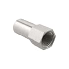Geberit - Mapress RVS Fitting met 2 aansluitingen Mapr Ovg Sp.End 108-Rp1/2"