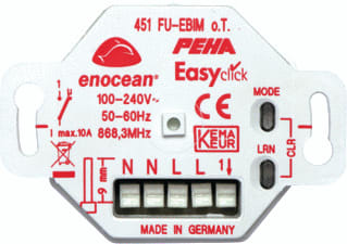 Honeywell Peha - Easyclick Schakelactor bussysteem easyclickpro inb 1kan