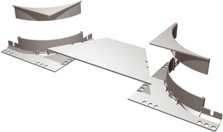 Legrand - VAN GEEL Aftakstuk kabelgoot 637972