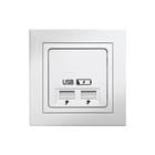 Honeywell Peha - NOVA Inzetplaat schakelmateriaal Centpl Usb 50X50 L/W