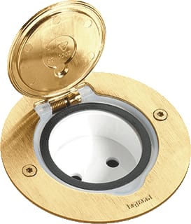 Legrand - Mosaic Vloercontactdoos Houder Vlrctds Rond