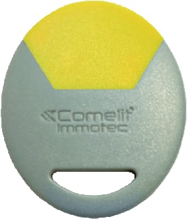 Comelit - SimpleKey Universeel Elektr. datadrager schak.inrichting Geel