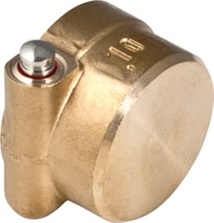 Geberit - Fitting met 1 aansluiting comp kap messing dn15