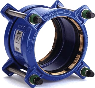 Wavin - Flexibele fitting m 2 aansluitingen 6849911000