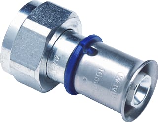 Wavin - Tigris M1 Fitting met 2 aansluitingen m1 overgkopp 20x3/4 wartel