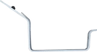 Wavin - Dakgootbeugel Gootbgl 187 Lip N55