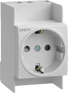 Hager - Component voor din-rail Wandcontactdoos modulair Din-Rail Wcd R.A. Steek