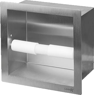 Looox - Closed 4 Closetrolhouder Vk Rvs