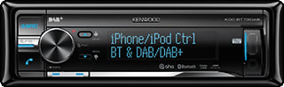Kenwood - Autoradio autrd/cd kdc-bt73dab