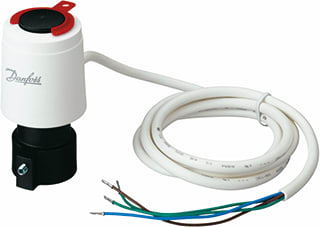 Danfoss - TWA-A Thermische servomotor Th/Motor Nc 24V 10M