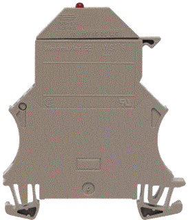 Weidmüller - Zekeringsrijgklem WSI6/LD60-150VLLC