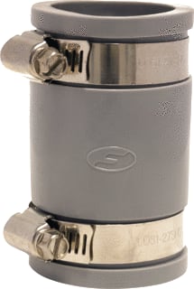 Fernco - Fitting met 2 aansluitingen rechte kopp. 42-30 grs