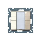 Schneider Electric Merten - KNX Tastsensor bussysteem Semt 4-V Drukknop Wit